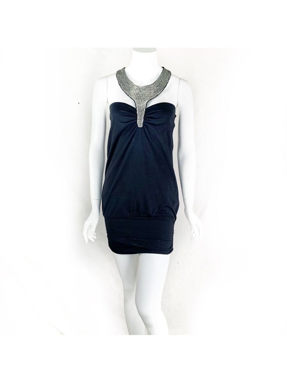 NEW-VAVA By Joy Han Stunning Neckline Mini Dress